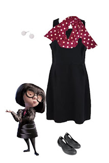 Edna Mode disneybound