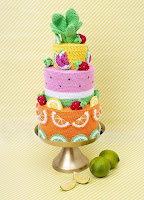 Pasteles decorados al estilo crochet