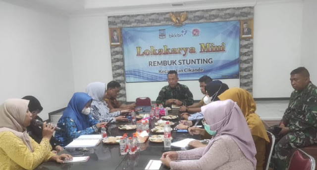 Batituud Koramil 0602-19/Cikande Ikuti Lokakarya Mini Penanganan Program Stunting