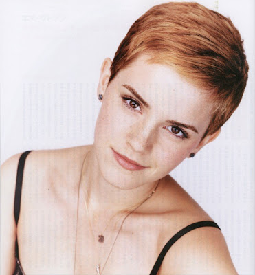 Emma Watson Pixie Haircut on Hairstyles   Medium Length Hairstyles   Zimbio