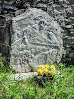 Lapide del piccolo cimitero di Cerreta San Nicola