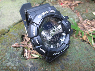 Jam Casio G-Shock GA-400GB-1A Seken Original Fullset Seperti Baru