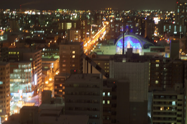 札幌の夜景