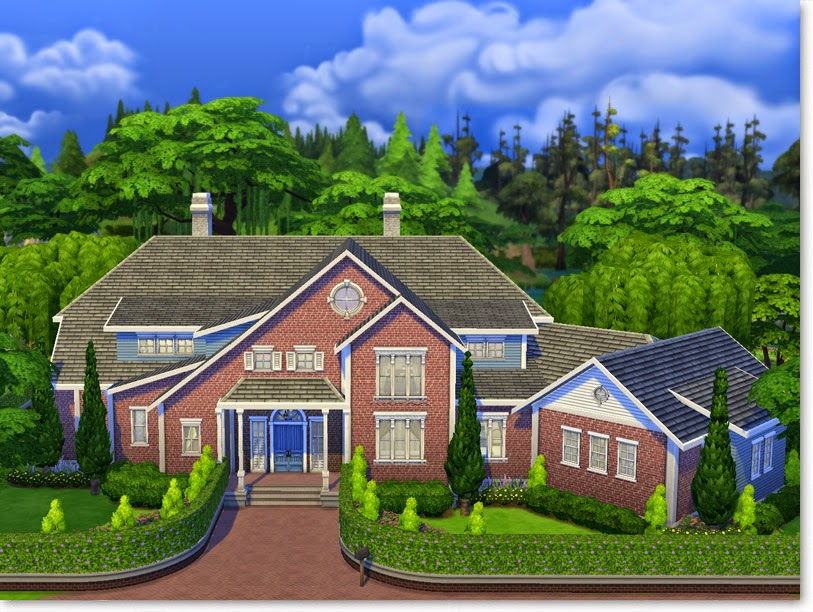 Why Plumbobs Are Green: First Sims 4 Build - Suburban ...