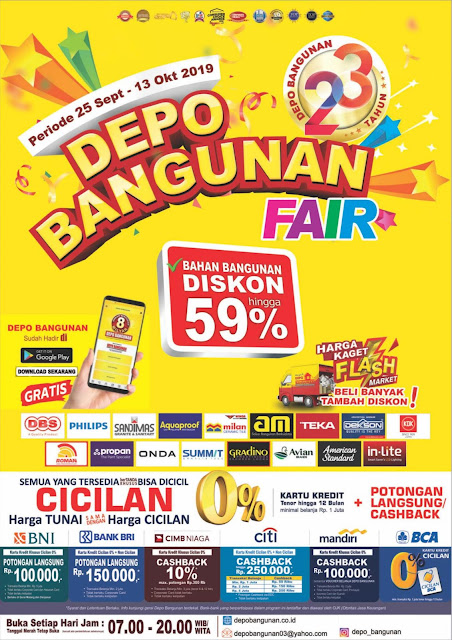  DepoBangunan Promo Katalog Depo  Bangunan  Fair Ke V 