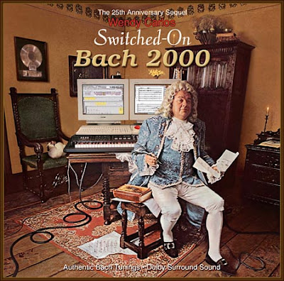 A capa de Switched On Bach 2000, uma reprodução da original de 1967.