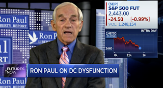 Ron Paul: 50% stock market plunge 'conceivable,' but it's not President Trump's fault