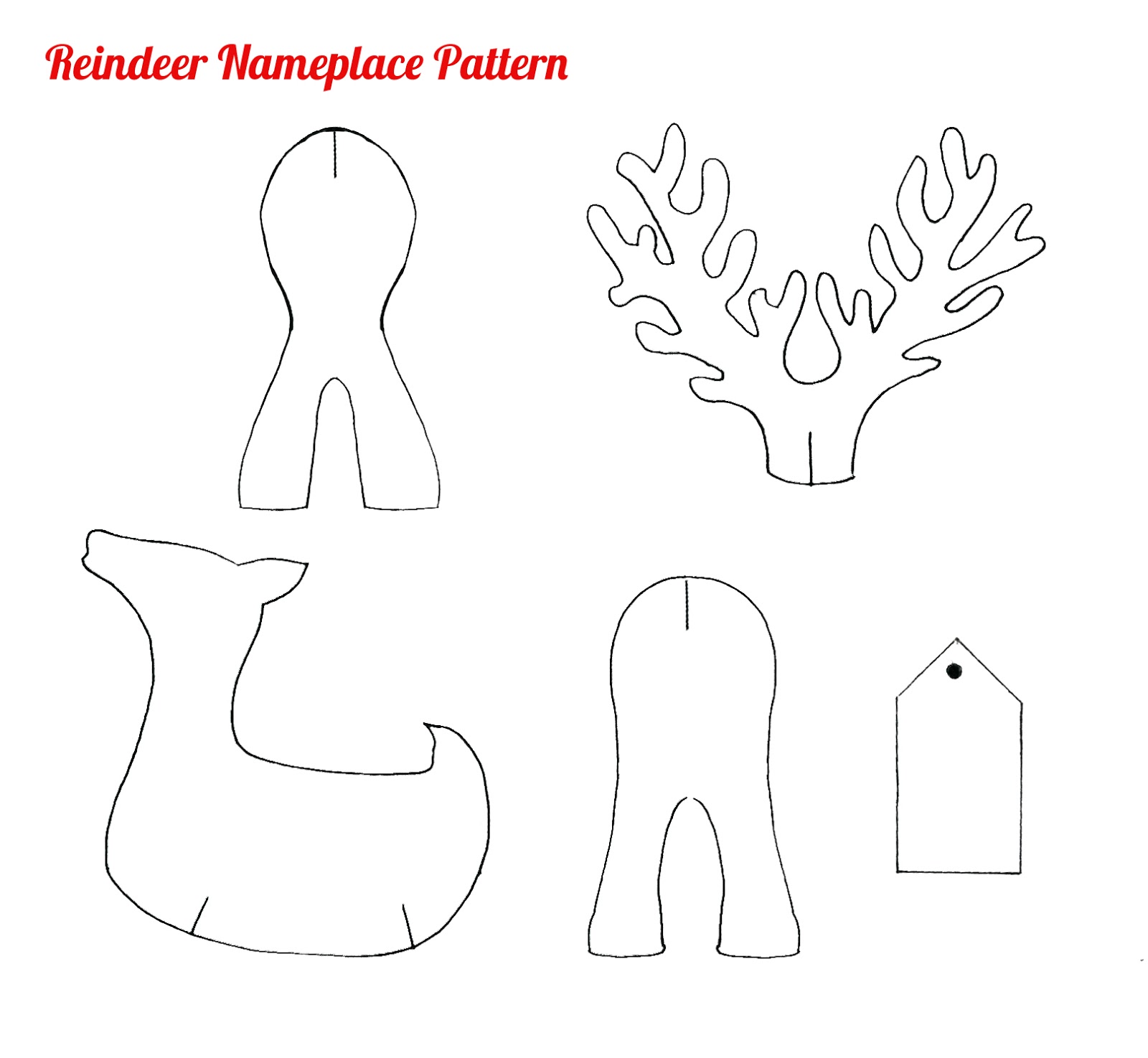 Christmas Cut Out Patterns