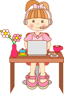 clipart imagens decoupage menina (1)