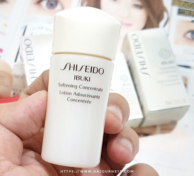 Review Shiseido IBUKI Softening Concentrate 