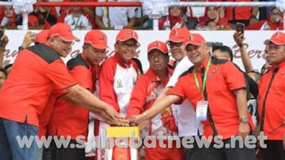 Selamat Dan Sukses Gubernur Sulsel Buka Resmi Porda Sulsel XVI Di Pinrang