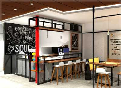 Ide Buat Desain Interior Cafe Kecil di Rumah Ruko 