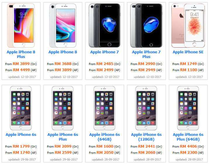 Harga iPhone Di Malaysia Terkini