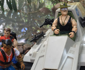 1986 Sgt. Slaughter, TTT, Overlord, 1990, Monster Blaster APC, Mega Marines, Renegades, Red Dog, Mercer