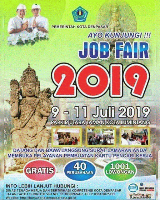 job fair lumintang denpasar 2019