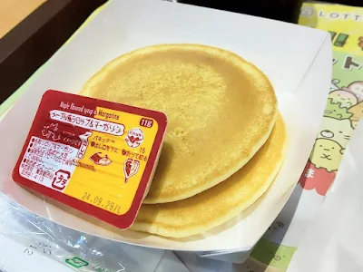 ロッテリアのおてがるパンケーキモーニングセット