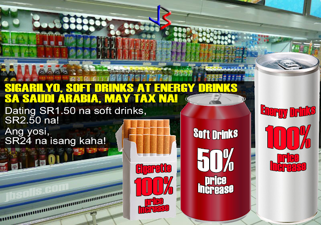 Prices of cigarettes and energy drinks have doubled with the implementation of an excise tax that became effective midnight Saturday in a measure unprecedented in the Kingdom.  The excise tax, commonly known as a “sin tax,” is imposed on “unhealthy products” that are likely to cause health problems and eventually increase medical expenses paid by individuals or the government, according to the General Authority of Zakat and Tax (GAZT) official website.  Items that are now taxed include: cigarettes and cigar products, energy drinks and softdrinks. It is unclear if other sugary beverages are included since some shops still sell these at normal prices.  A few days prior to the implementation, some smokers struggled to find boxes of their usual cigarettes. Consumers attempted to stock up on cigarettes at their pre-tax price, while suppliers were trying to keep the products off the shelves until the prices rose.  At one of the main supermarkets in Jeddah, a shelf stacker said “There was nothing here yesterday,” pointing at the shelf. “Yesterday, the price was normal. But today, a soft drink can is SR2.25 ($0.60).”  Some supermarkets had also kept the newly taxed drinks away from customers so they are sold 50 percent higher in price in the case of soft drinks, and double the price for energy drinks.  Consumers will now pay SR12 at one supermarket for a 250ml can of a popular taurine drink, which is priced at SR11.90 at another supermarket. Aside from tags of doubled priced energy drinks, a new sign has been posted on market shelves stating: “Energy drinks harmful to health.” The full warning matches the text on beverage cans. This is part of the new move to curb consumption of sugary and energy drinks in the kingdom.  The tax authority urged producers and suppliers of taxable goods to register for the excise tax, the GAZT official website stated. The taxing body expects to lower consumption by people with limited income of the taxed products after the price hike.  Officials of Saudi General Authority of Zakat and Tax, the entity responsible for collecting VAT and excise tax, have told local media that they expect excise tax revenues of $1.87 billion (SR7bn) in just six months.  A regular smoker and energy-drinks lover from Jeddah said the move would not make her quit. “It’s an extra strain on the pocket, but it’s a habit that I can’t just quit or cut down on,” she said.  She bought her last pack of the cigarettes she smokes for SR12 one day before the tax into effect. Now it is SR24. Gulf Cooperation Council (GCC) countries are also set to implement a value-added tax (VAT) of 5 percent on certain goods beginning in 2018.  This is just the beginning of taxation imposed on goods in the Kingdom. Starting 2018, a 5%VAT will be implemented on goods throughout the GCC - Saudi Arabia, Bahrain, Kuwait, Oman, Qatar and UAE.