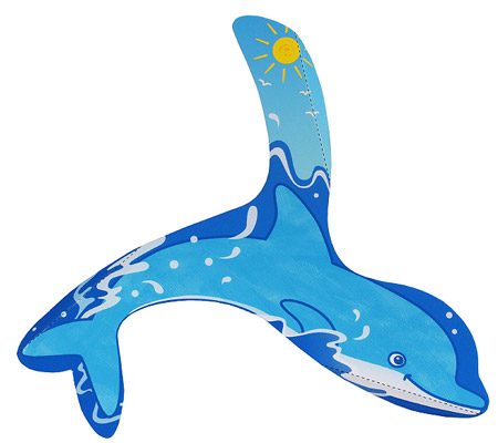 Dolphin Boomerang Papercraft