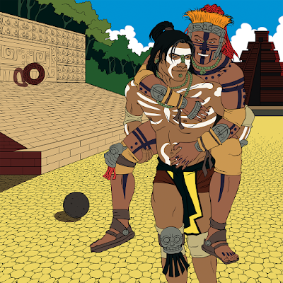 Unknown Mayan Couple by Ryan Grant Long