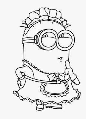 Desenhos Dos Minions Para Colorir