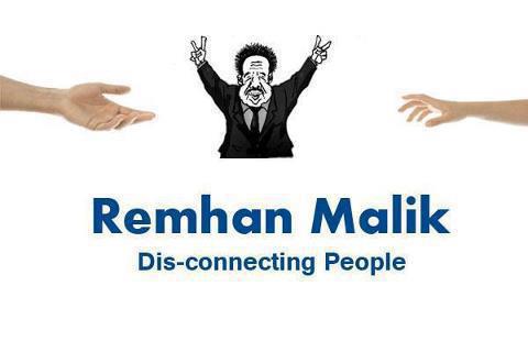 rehman malik disconnecting people