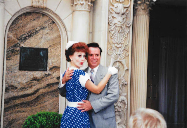Ricky and Lucy I Love Lucy Characters at Universal Orlando