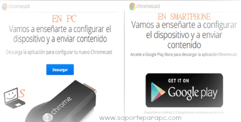 descargar app google cast en pc y android