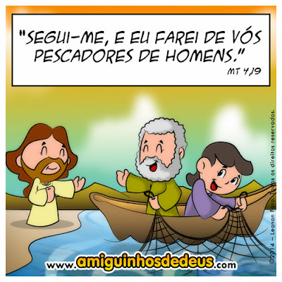 pescadores de homens desenho