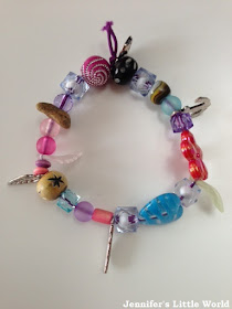 A bracelet of story beads