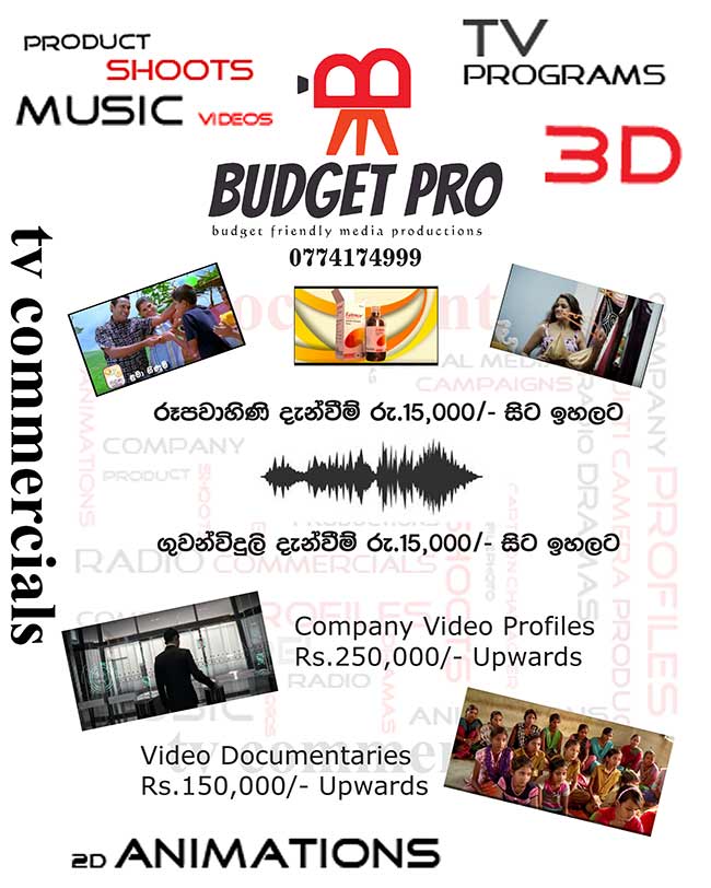 Budget Pro - Friendly media productions - 0774 174 999