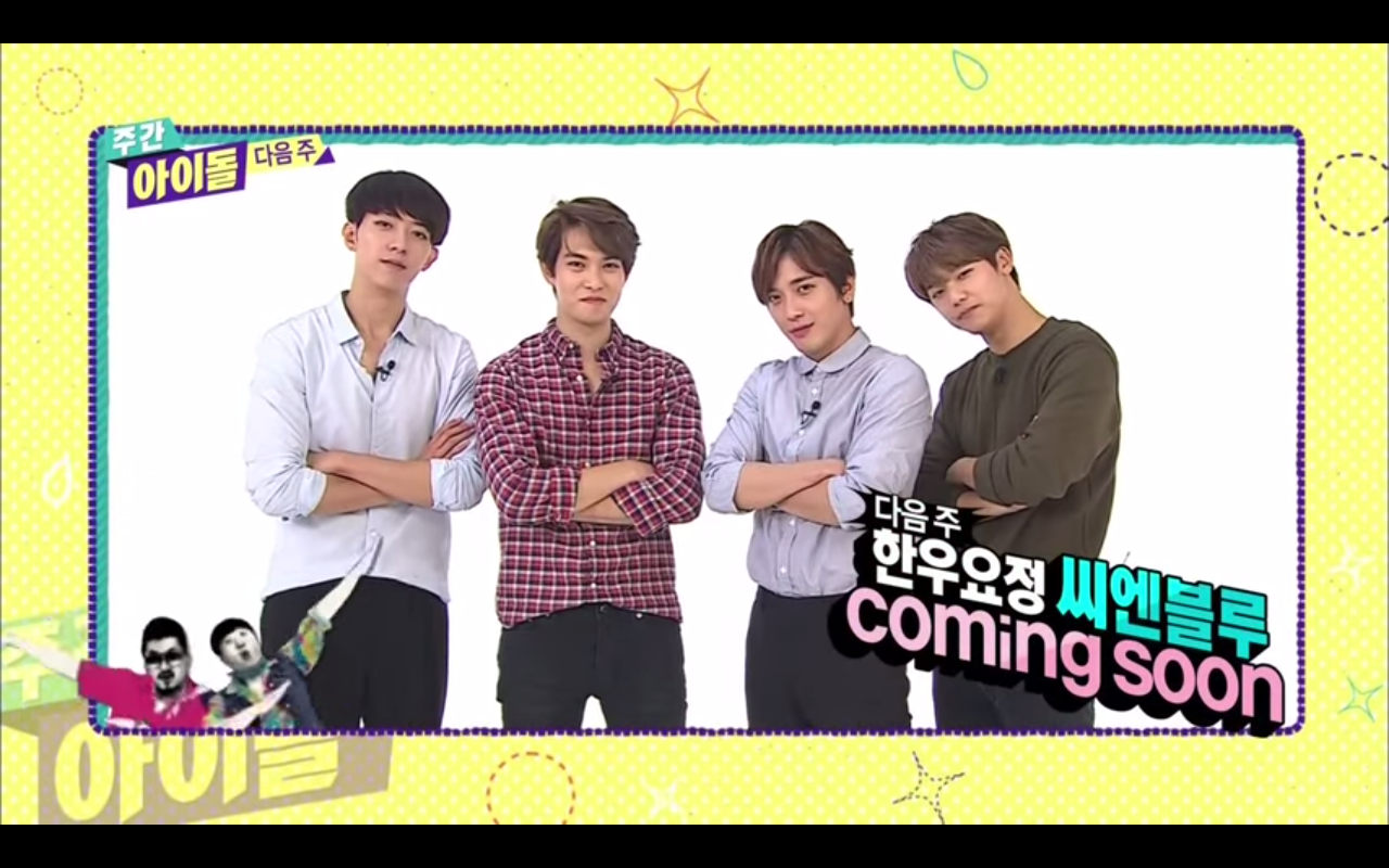 😛 gratis 😛  Weekly Idol Cnblue Sub Indo