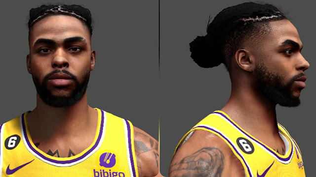 D'Angelo Russell Cyberface