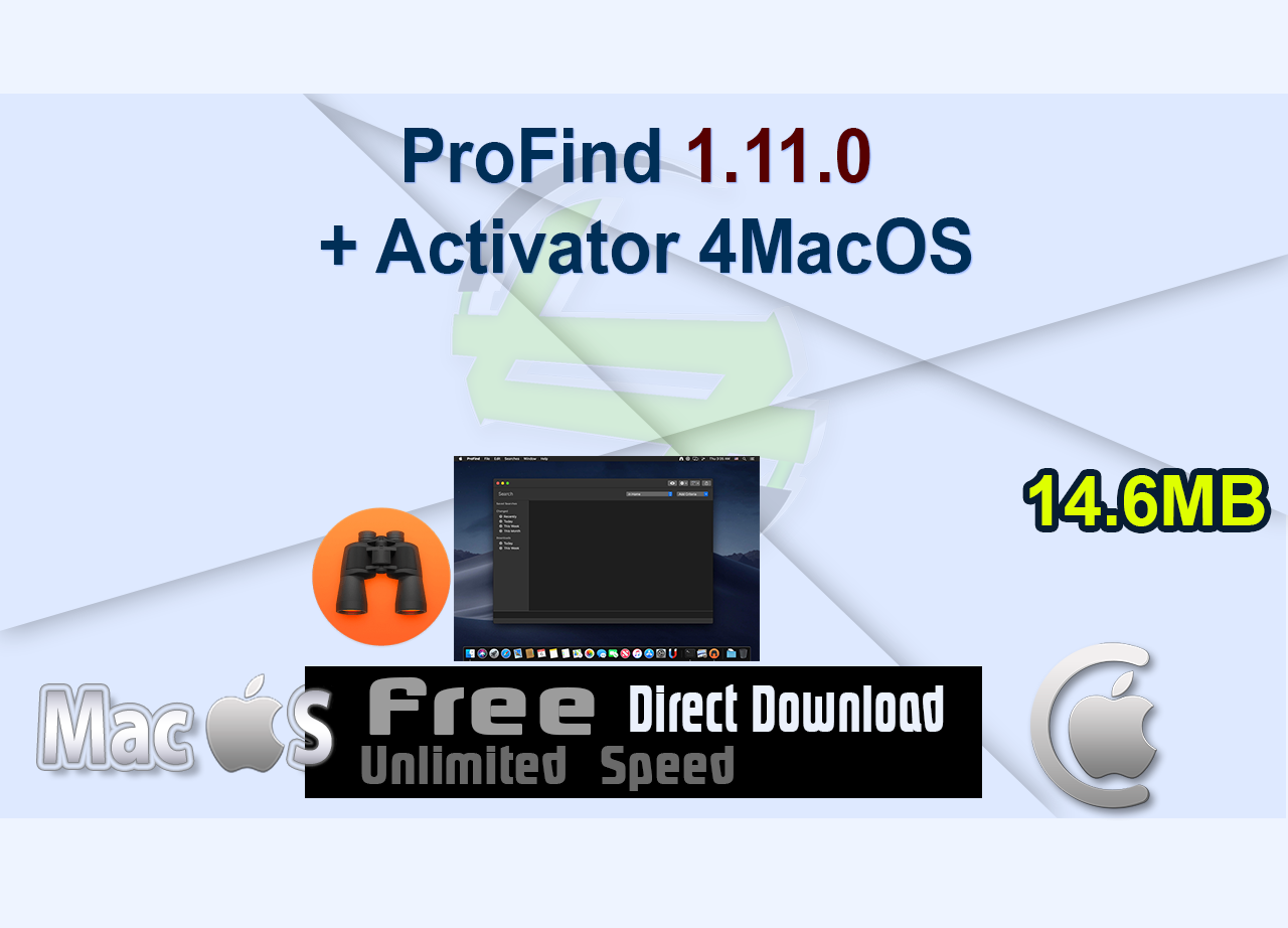 ProFind 1.11.0 + Activator 4MacOS