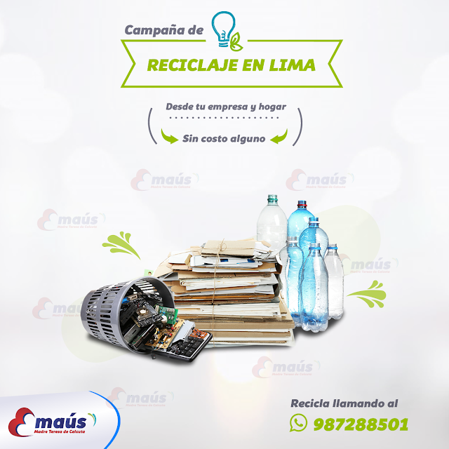 Campaña de reciclaje en Lima