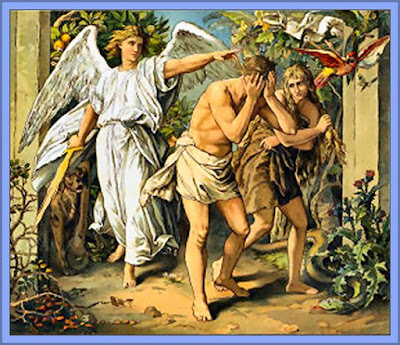 Adam And Eve Expelled From The Garden Of Eden