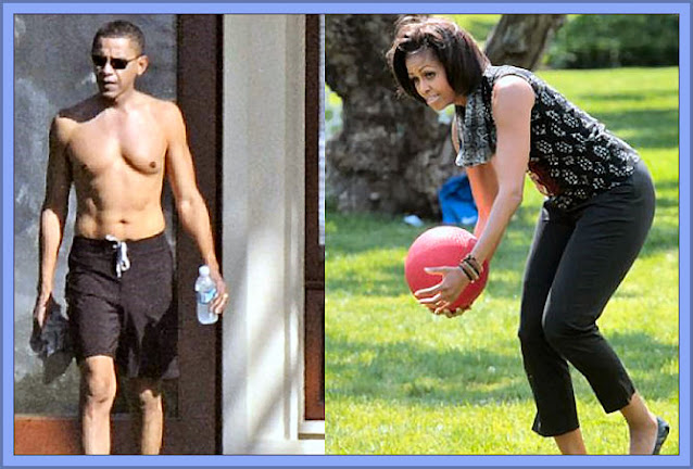 The Obama's - Fit First Family .... Not Role Models