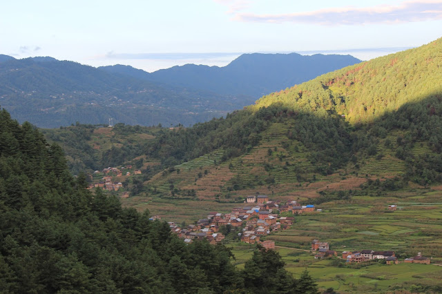 View of Chitlang Village