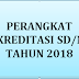 Perangkat Akreditasi SD/MI Tahun 2018