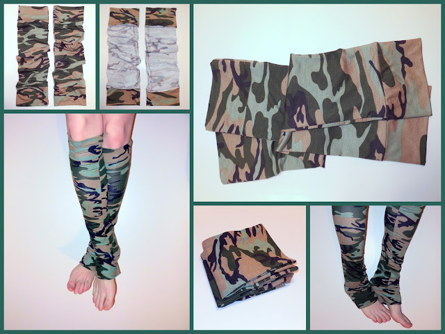 Camouflage Leg Warmers