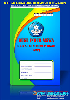 Buku Administrasi Sekolah seperti; Buku Induk Siswa, Buku Induk Guru Pegawai, Buku Induk Perpustakaan, Buku Induk Inventaris, Buku Klaper Siswa, Buku Administrasi Guru Kelas, Buku Surat Masuk, Buku Surat Keluar, Buku Tamu Umum, Buku Induk Absensi Siswa, Buku Kumpulan Administrasi Kepala Sekolah, Buku Piket Guru