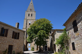 Puycelsi. L'església de Sainte-Corneille