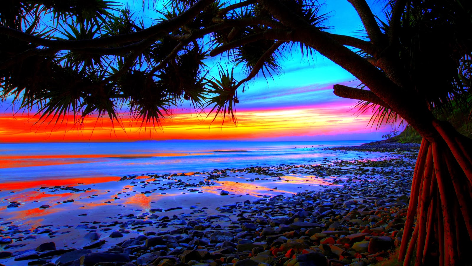 Wallpaper Atau DP BBM Sunset HD Khusus Android 2015