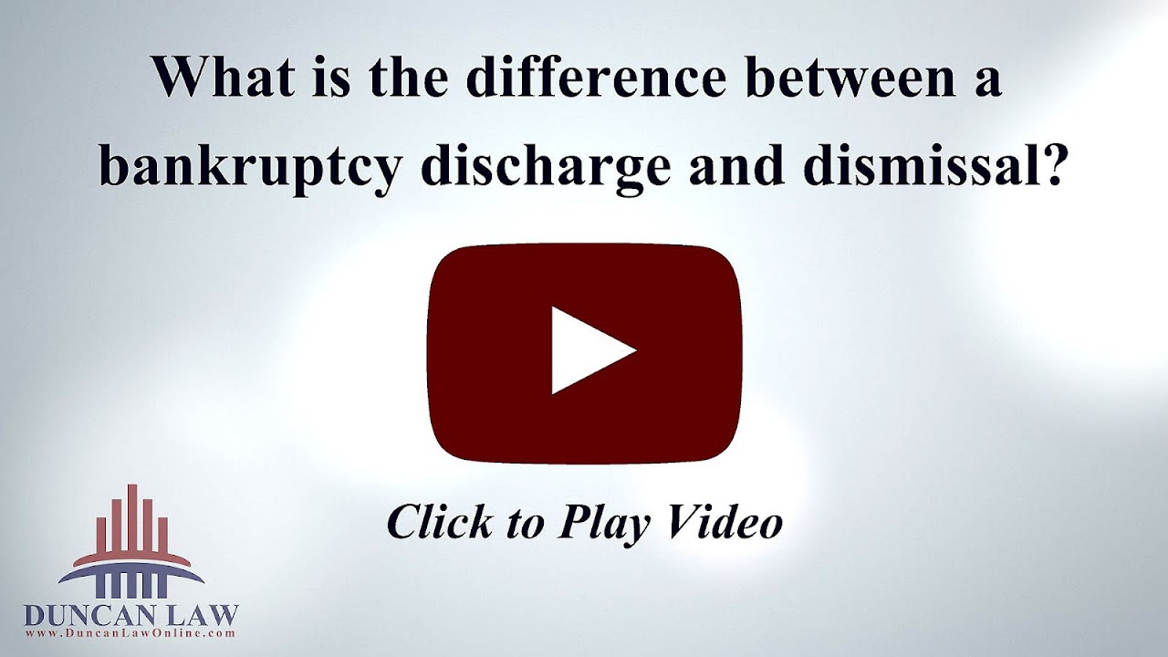 What Does Bankruptcy Discharge Mean