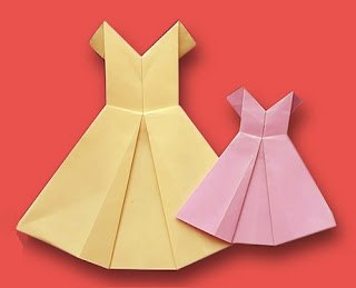 Origami Girl Dress 2