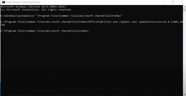 Copy Paste kode di command prompt