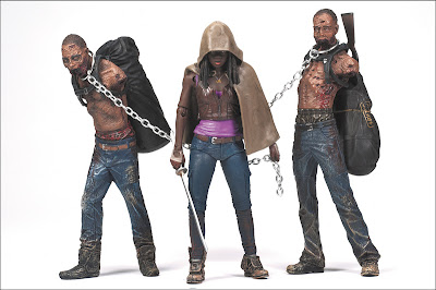 McFarlane Toys The Walking Dead Michonne & Pets figures