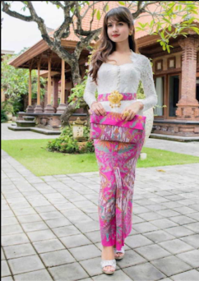 Kebaya bali modern remaja