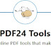 حمل البرنامج الرهيب الشامل للتعامل  مع ملفات البى دى اف  PDF 24