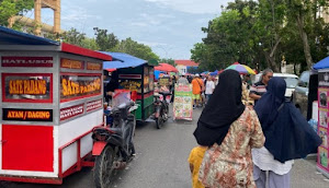 Meski Belum Dibuka, UMKM Tetap Penuhi Area CFD Pekanbaru