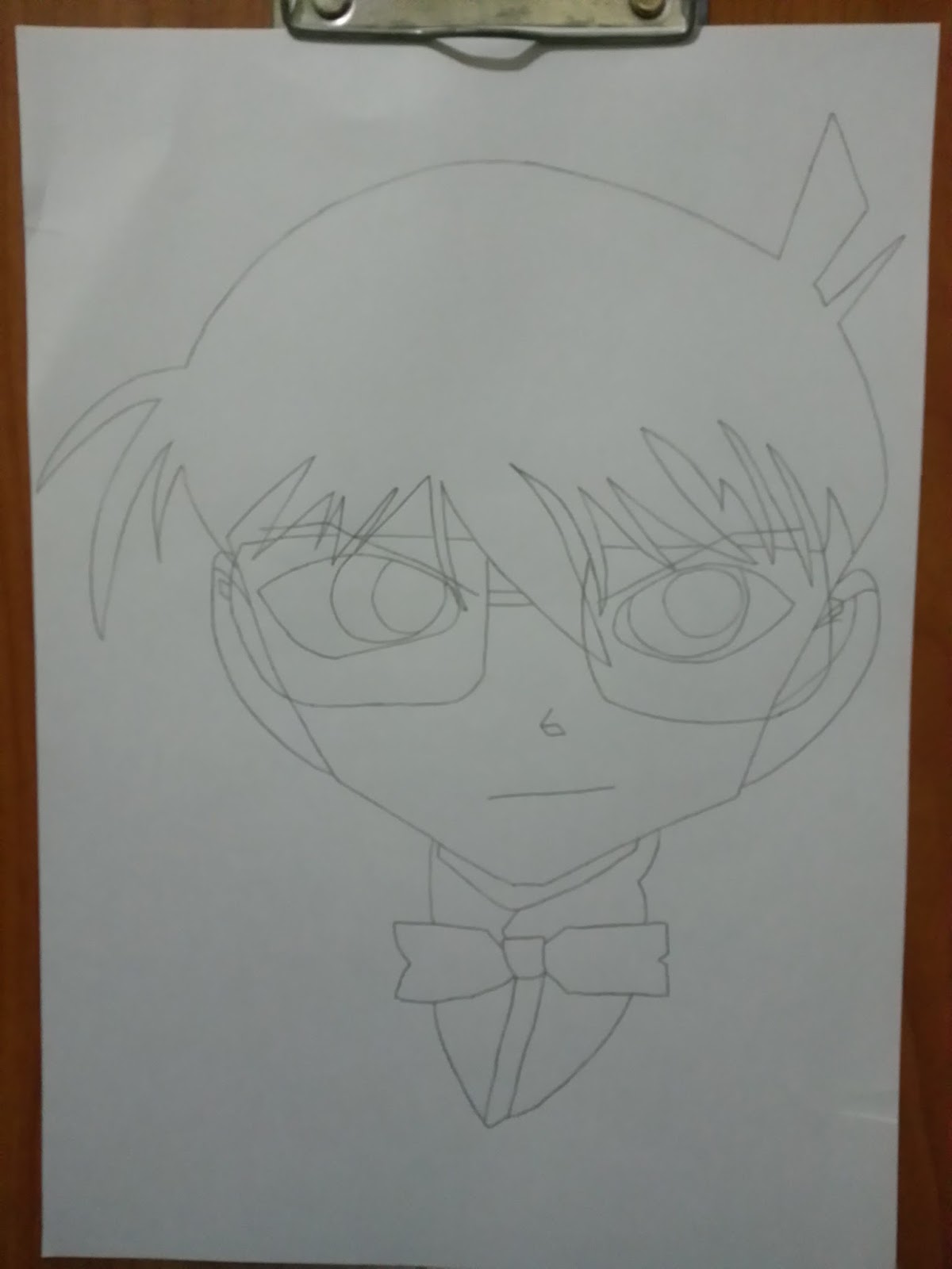 Cara Mudah Menggambar Manga Detective Conan